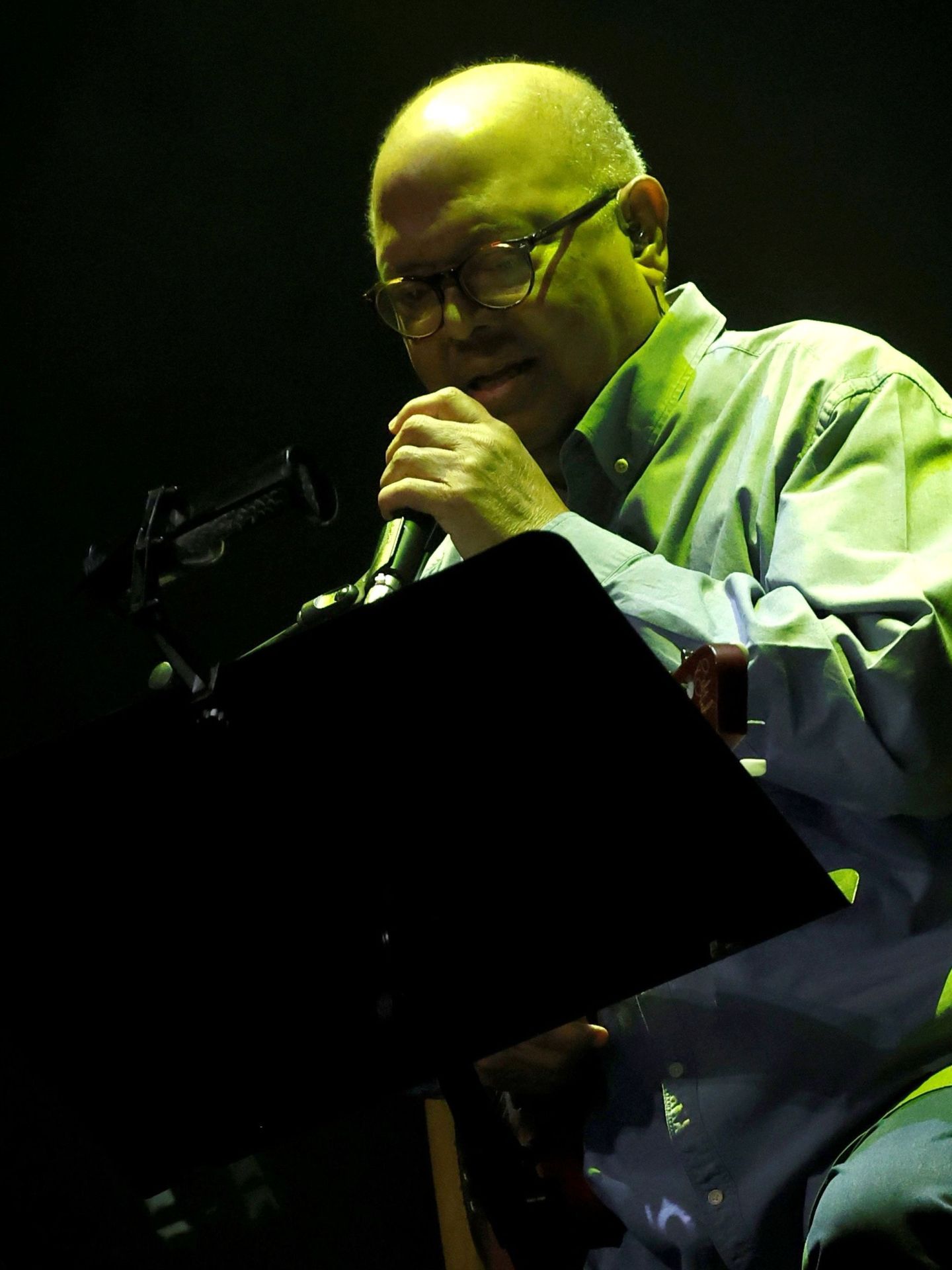 Pablo Milanés, en un concierto en Madrid. (EFE/Zipi)