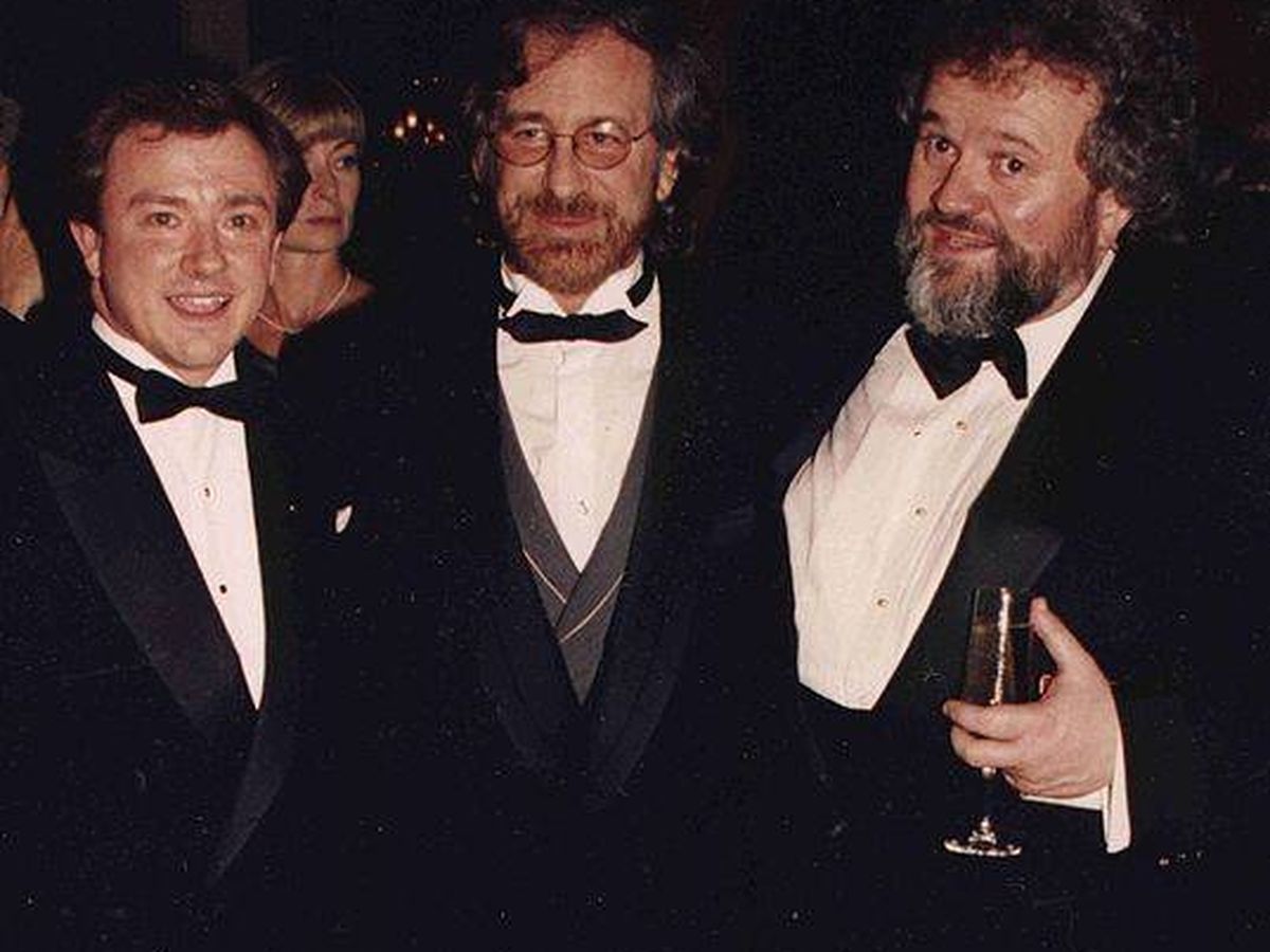 Foto: Steven Spielberg y Allen Daviau. (Wikipedia)