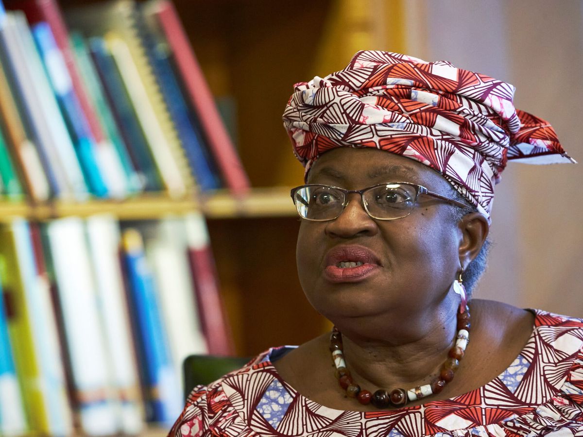 Foto: La directora general de la OMC, Ngozi Okonjo-Iweala. (Reuters/Bailbouse)