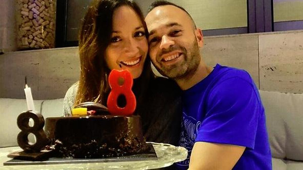Andrés Iniesta y Anna Ortiz celebran sus ocho años de amor