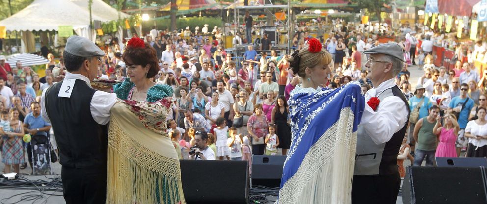 Fiestas de La Paloma, en Madrid. (EFE)