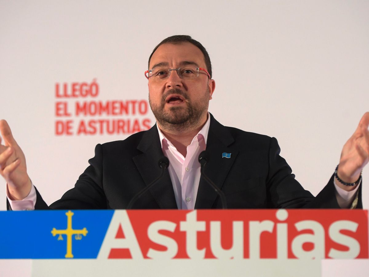 Foto: Adrián Barbón, actual presidente de Asturias. (EFE/Eloy Alonso)