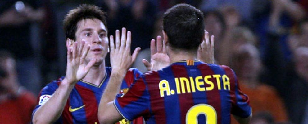 Foto: Messi: "Felicidades a España y 'visca' el Barça"