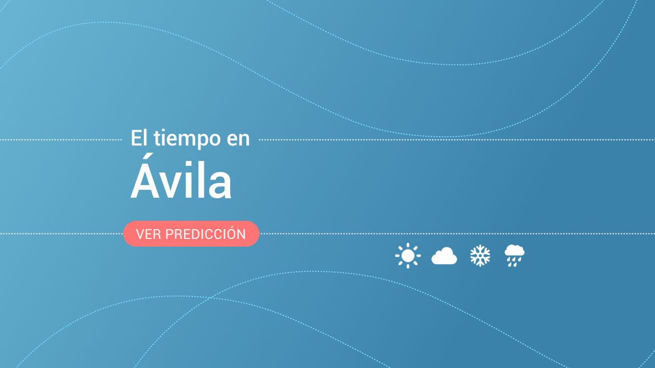 El tiempo en Ávila: previsión meteorológica de hoy, sábado 13 de noviembre