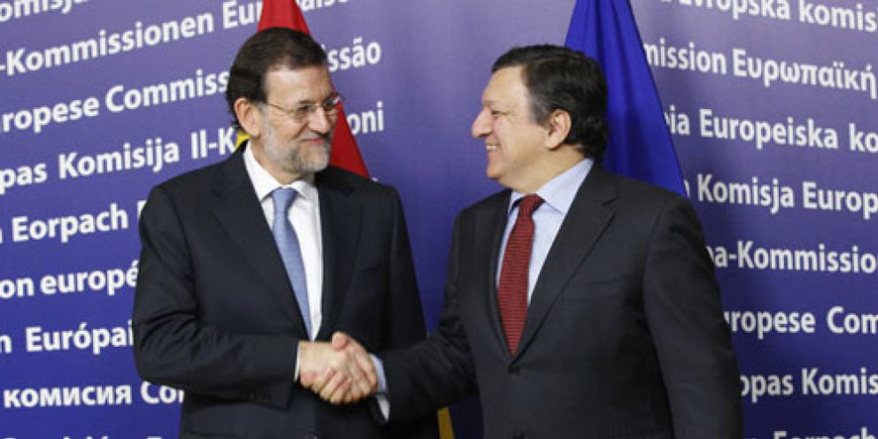 Foto: Barroso sostiene que fue él quien convenció a Rajoy de que pidiera el rescate bancario