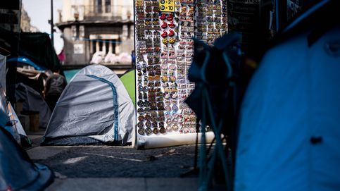 Los otros indignados de Sol: Un día normal hacemos 3.000 euros. Ayer cerré la caja con 12