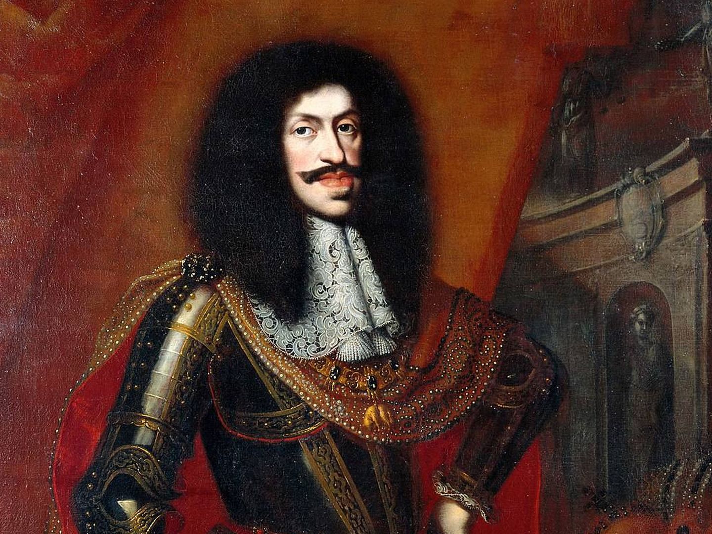 Leopoldo I de Habsburgo, inmortalizado por Benjamin von Block.