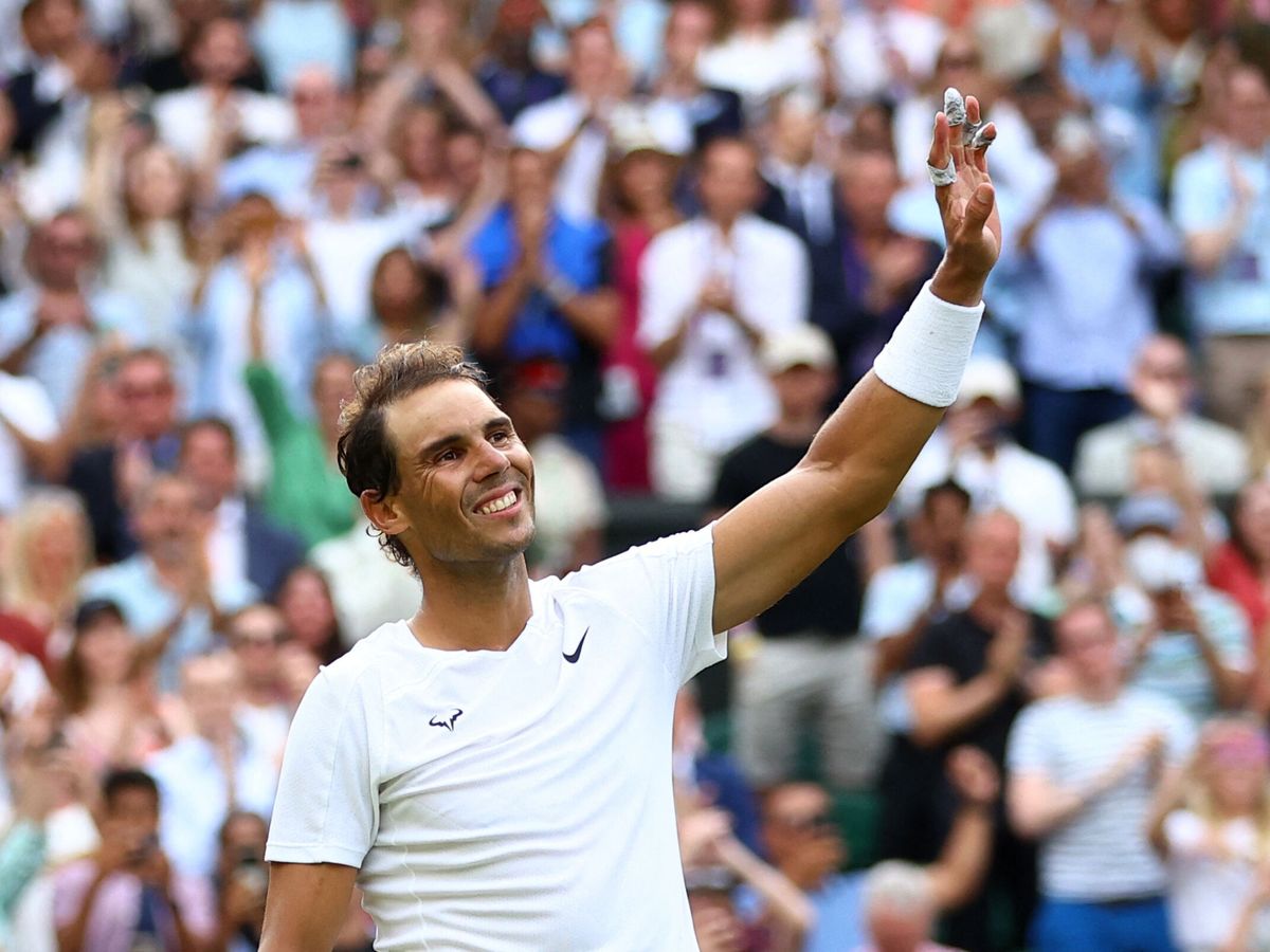 Foto: Rafael Nadal, en Wimbledon. (REUTERS/Hannah Mckay)