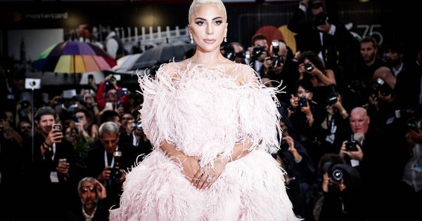 Foto: Lady Gaga durante el Festival de Venecia 2018. (Getty)