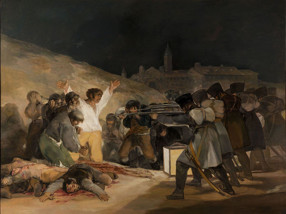 Foto: Los fusilamientos del 3 de mayo, de Francisco de Goya.