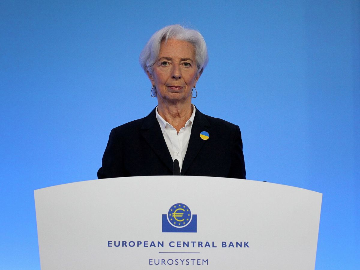 Foto: Christine Lagarde, presidenta del BCE. (Reuters)