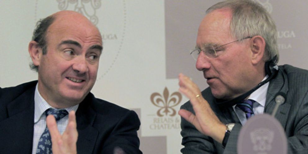 Foto: Guindos negociará con Schäuble un rescate íntegro de 300.000 millones