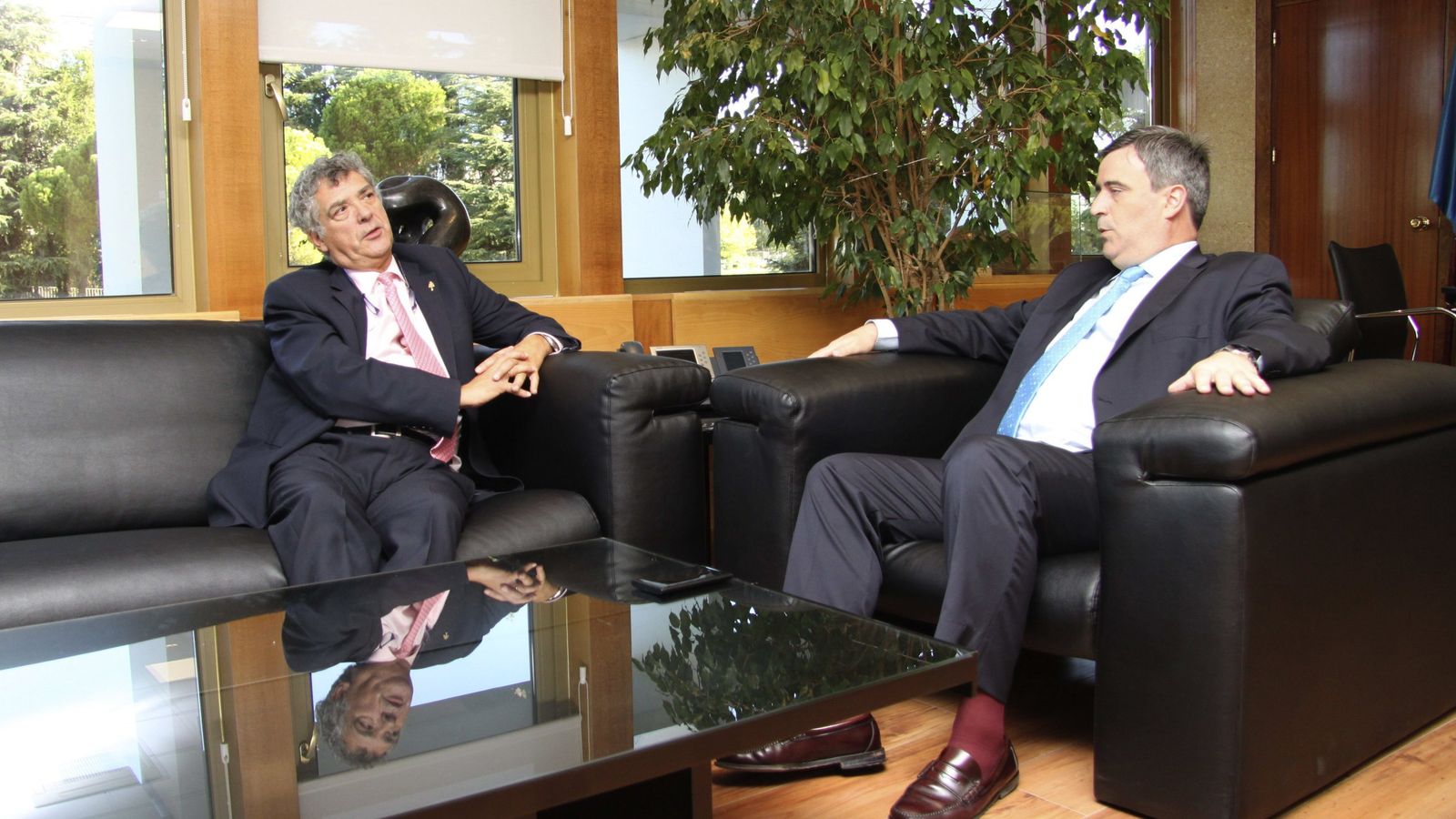 Foto: Villar y Cardenal, en una reunión en el CSD en 2013 (Efe).