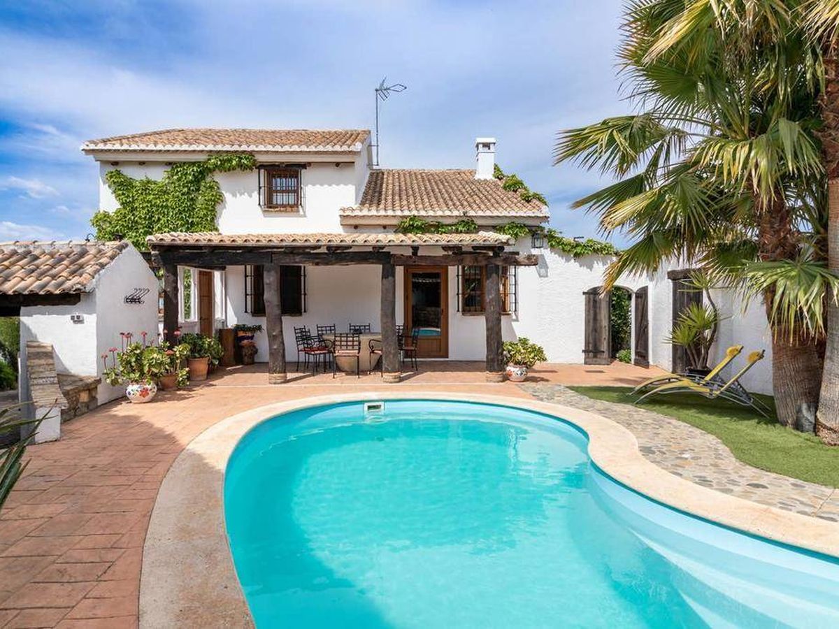 Foto: Casa con piscina en alquiler en Andalucía. (Gites.fr)