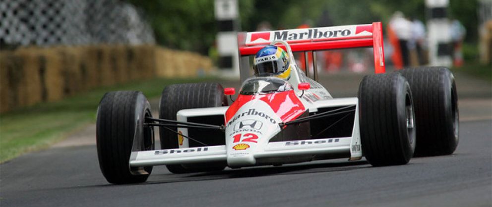 Foto: El día que a Prost y Senna se les hizo la boca agua