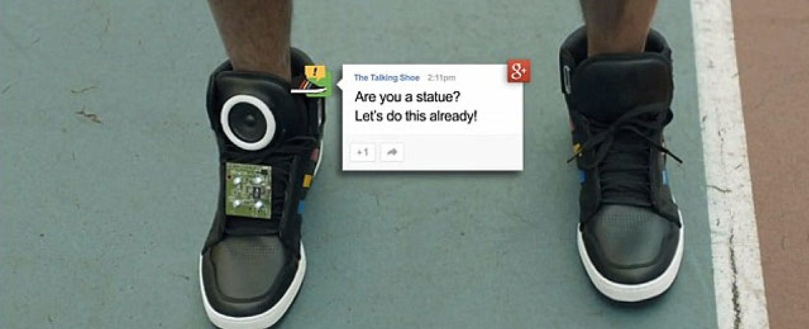 Foto: Google le añade inteligencia a sus zapatillas para motivarle día a día