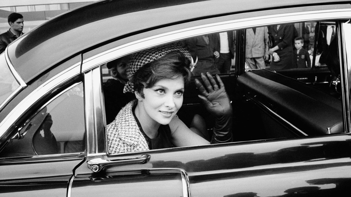 Gina Lollobrigida en 1960 en Roma. (Getty)