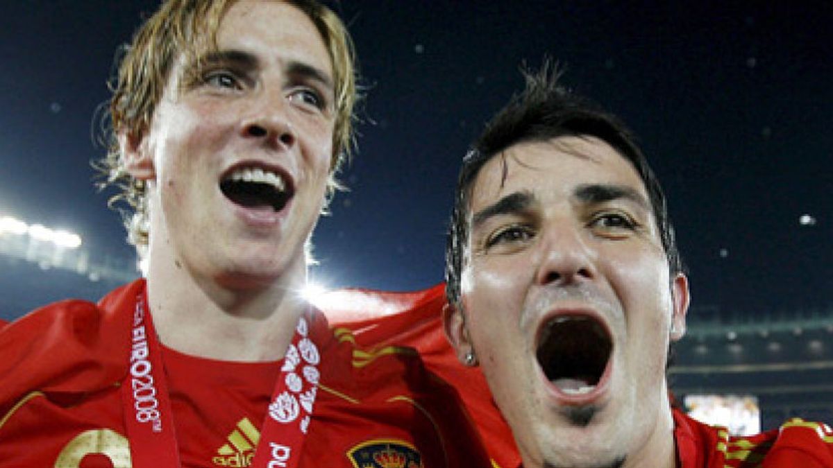 Fernando Torres y David Villa son elegidos como la mejor pareja atacante del mundo