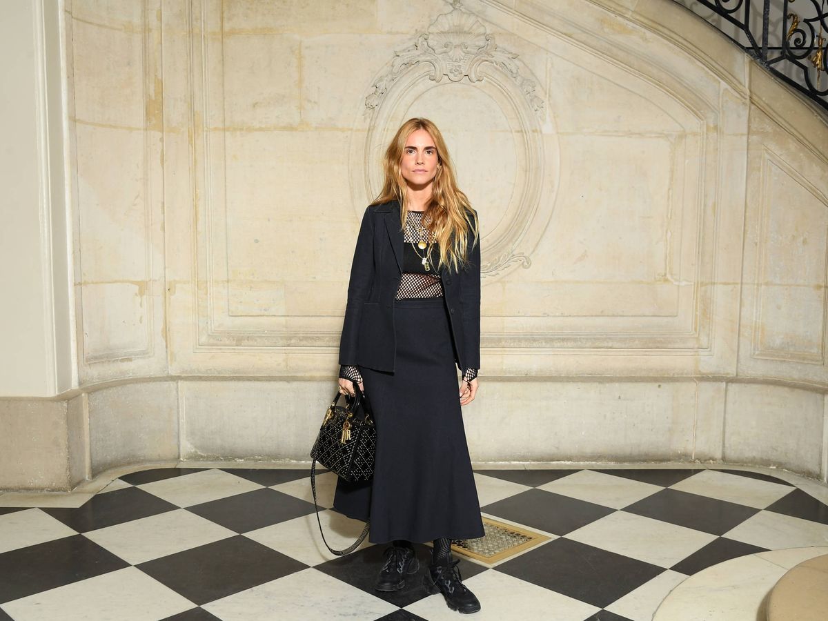 Foto: Blanca Miró vestida de Dior (Getty)