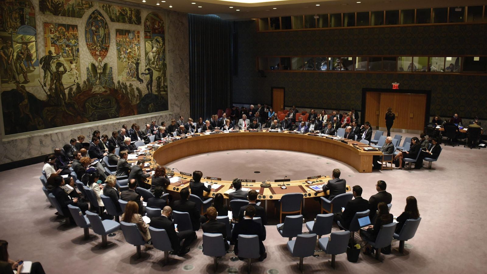 Foto: Consejo de Seguridad de la ONU. (EFE)