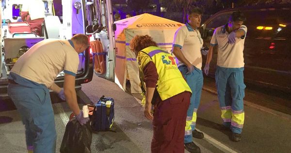 Foto: Matan a un joven a puñaladas en San Sebastián de los Reyes. (Foto: 112 Comunidad de Madrid)