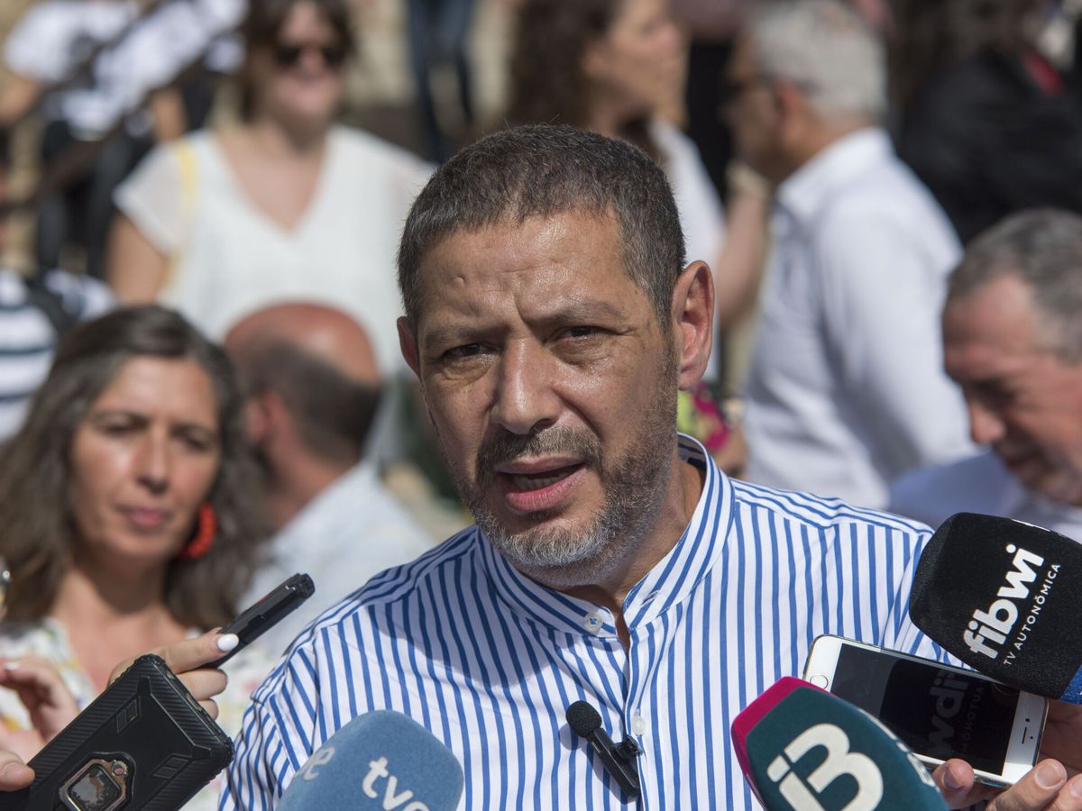 Foto: Mustafa Aberchan, de Coalición por Melilla. (EFE/Atienza)