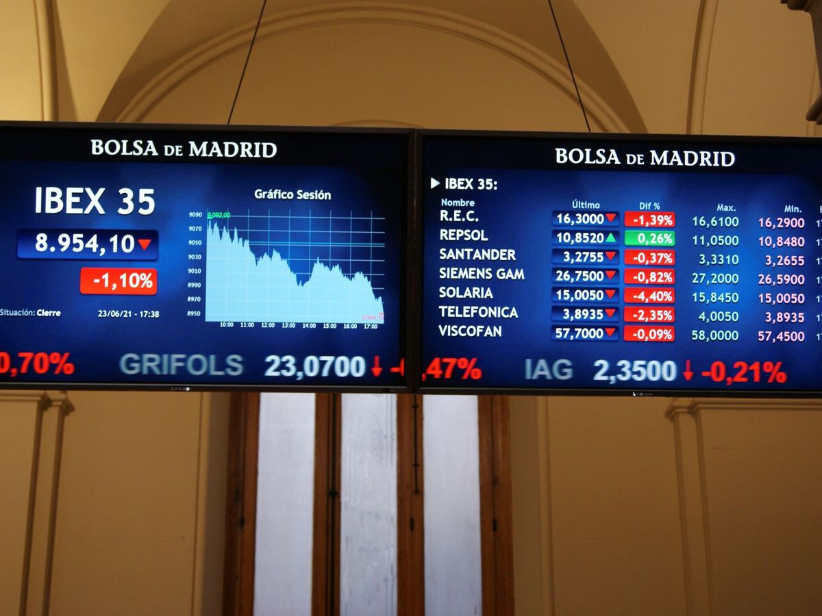 Foto: Bolsa de Madrid. (EFE)