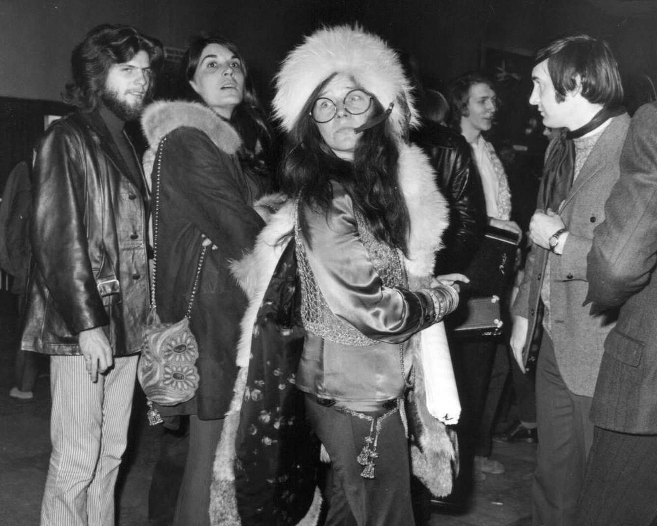 Janis Joplin, con Big Brother And The Holding Company. (Getty)