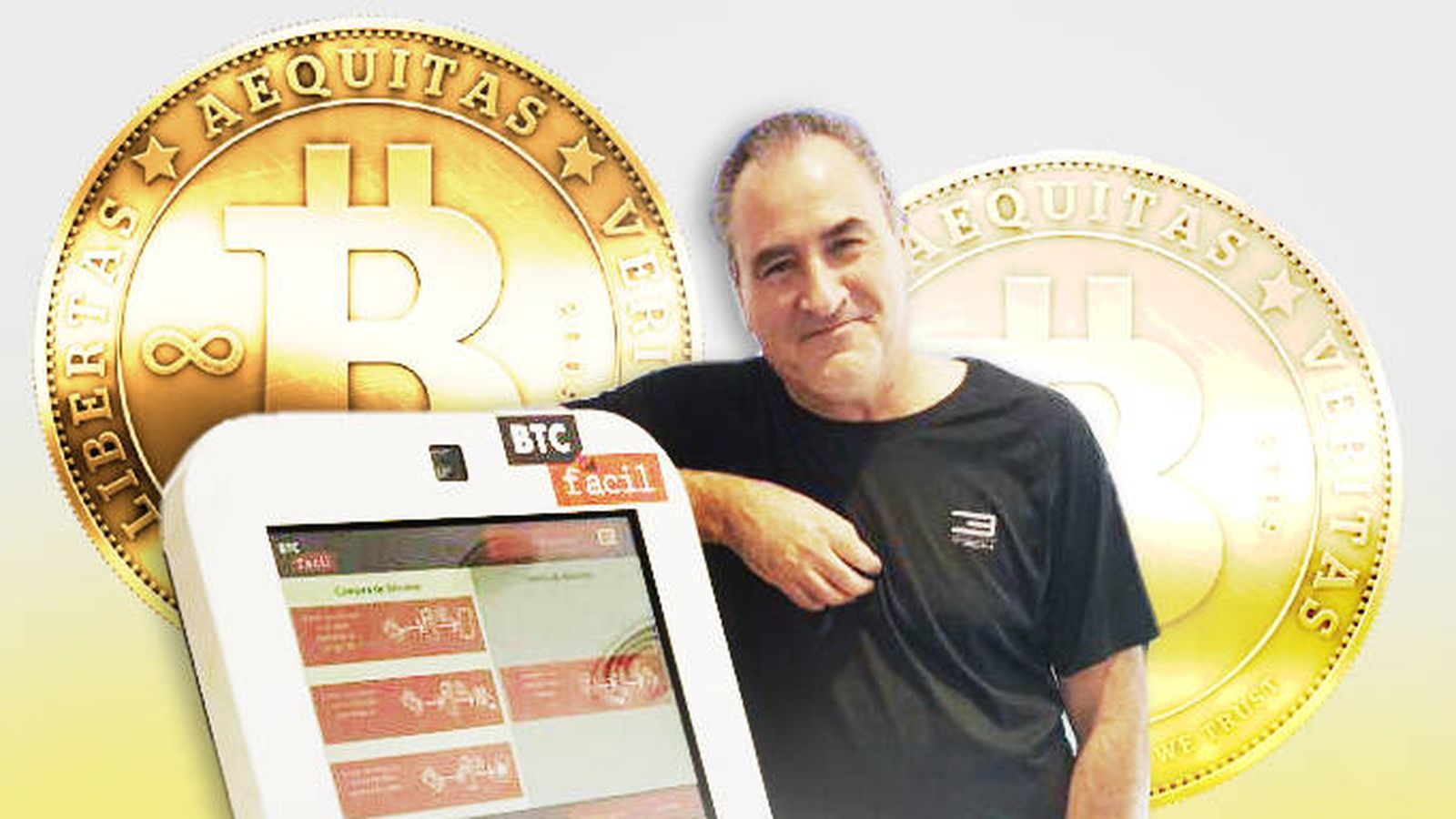 Foto: Miguel Pavón Besalú, en la imagen, posee varias empresas de inversión en bitcoins.