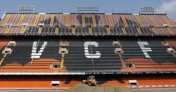 Foto: La grada de Mestalla, el campo del Valencia CF