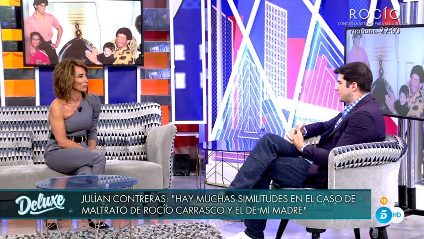 Patiño hablando con Contreras. (Telecinco).