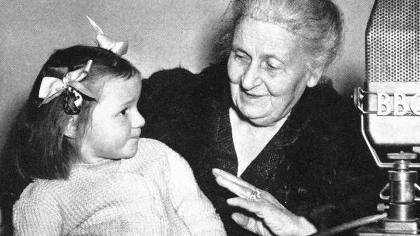 María Montessori.