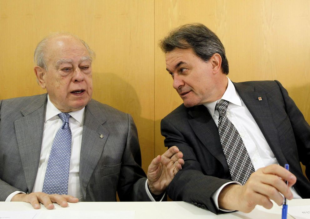 Foto: Jordi Pujol y Artur Mas, durante una reciente ejecutiva de CDC. (Efe)