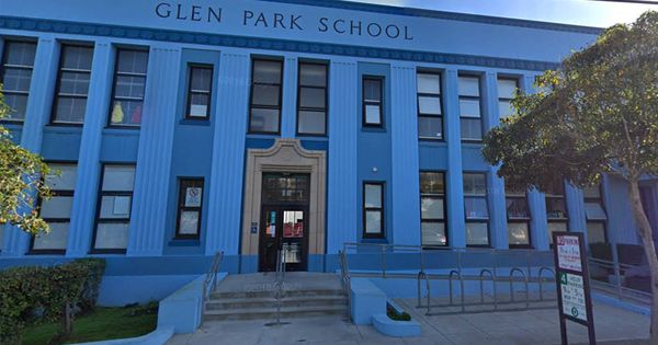 Foto: El colegio Glen Park de San Francisco donde trabaja la profesora afectada (Foto: Google Maps)