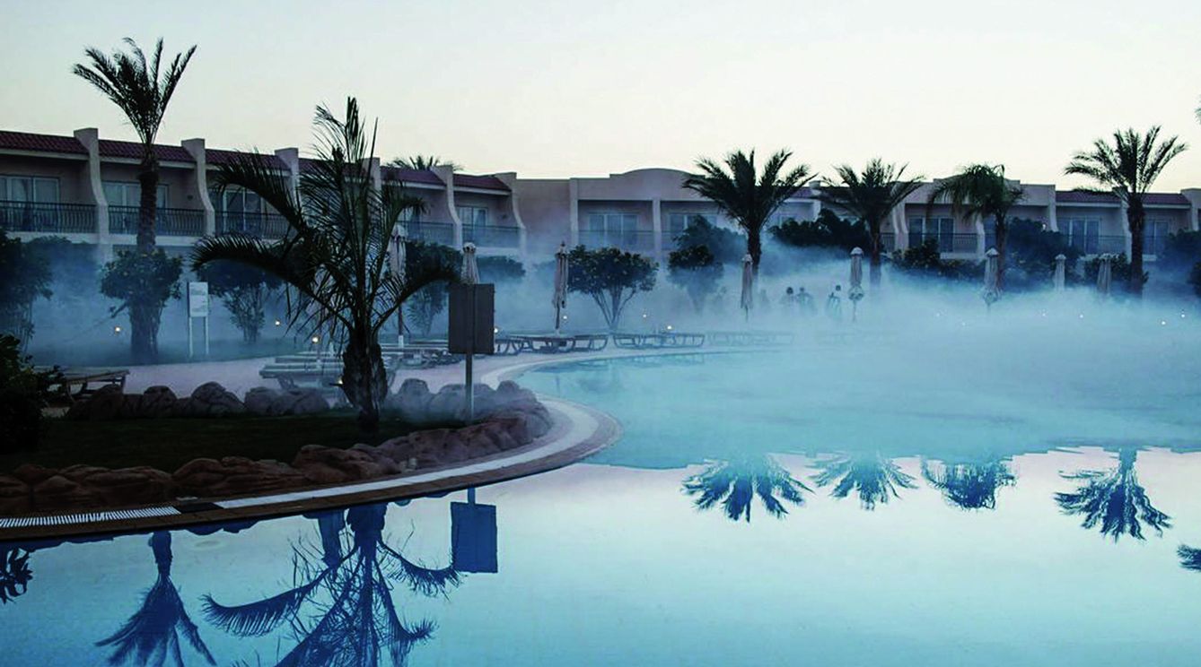 El Hilton Sharm el–Sheikh, Egipto, una 'embajada' occidental en plena actividad en la actualidad. 