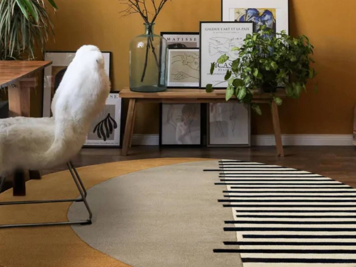 Agradables, cálidas y con estilo: necesitas estas alfombras redondas