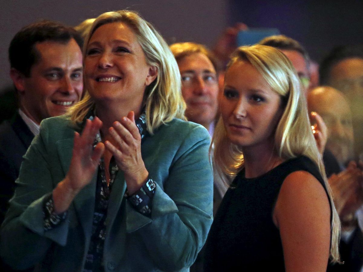 Foto: Marine y Marion Le Pen. (Reuters)