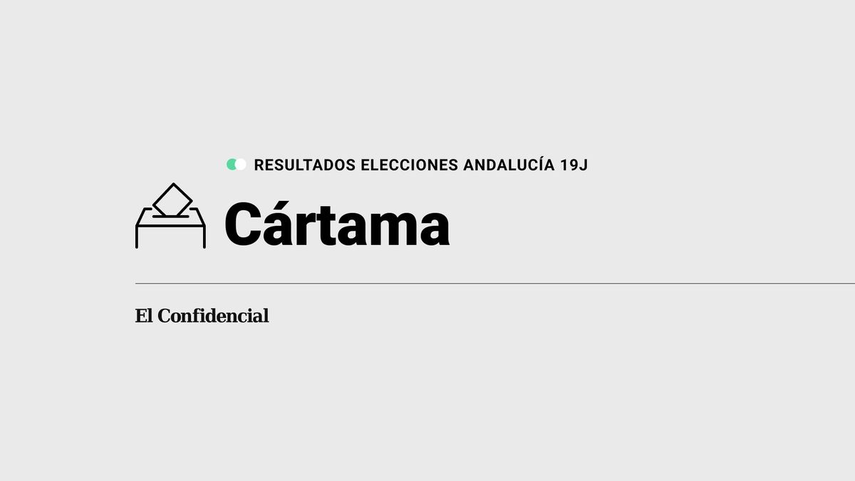 Resultados en Cártama de elecciones Andalucía 2022 con el 100% escrutado
