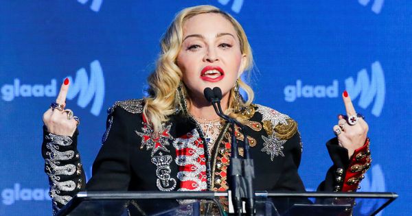 Foto: Madonna en la ceremonia de los premios GLAAD. (Reuters)