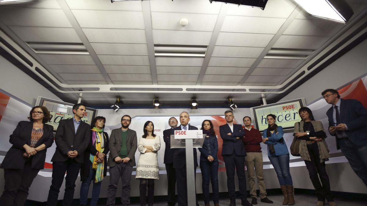 Dirigentes del pasado y del presente del PSOE analizan la crisis abierta en Madrid