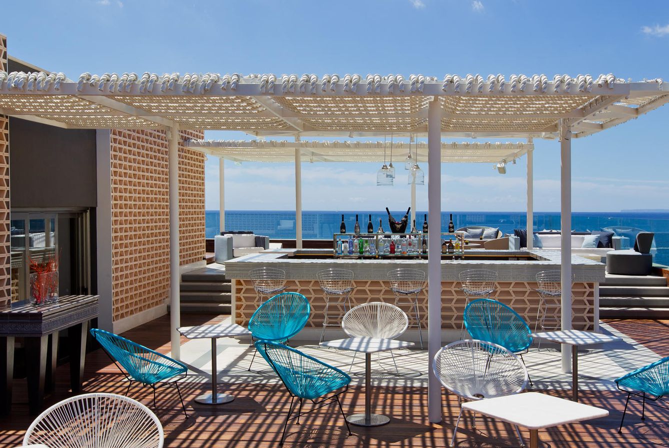 Terraza del Vi Cool Hotel Aguas de Ibiza (Cortesía)
