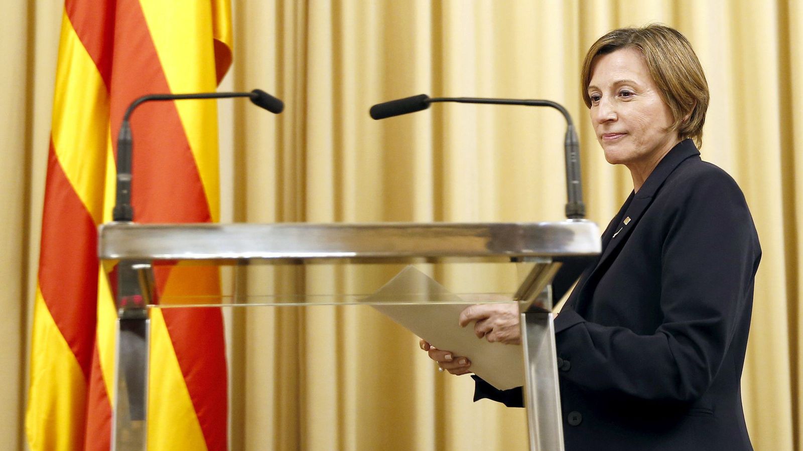 Foto: La presidenta del Parlamento catalán, Carme Forcadell. (EFE)