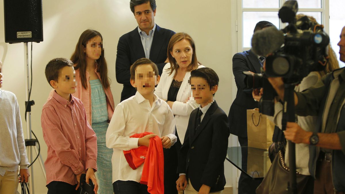 Mariano Rajoy presenta a su hijo a Rafa Nadal
