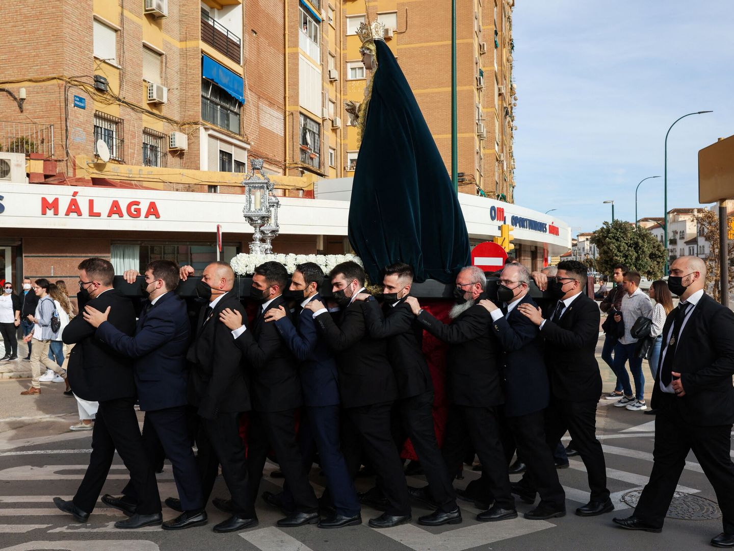 La Mediadora, en Málaga (REUTERS/Jon Nazca)
