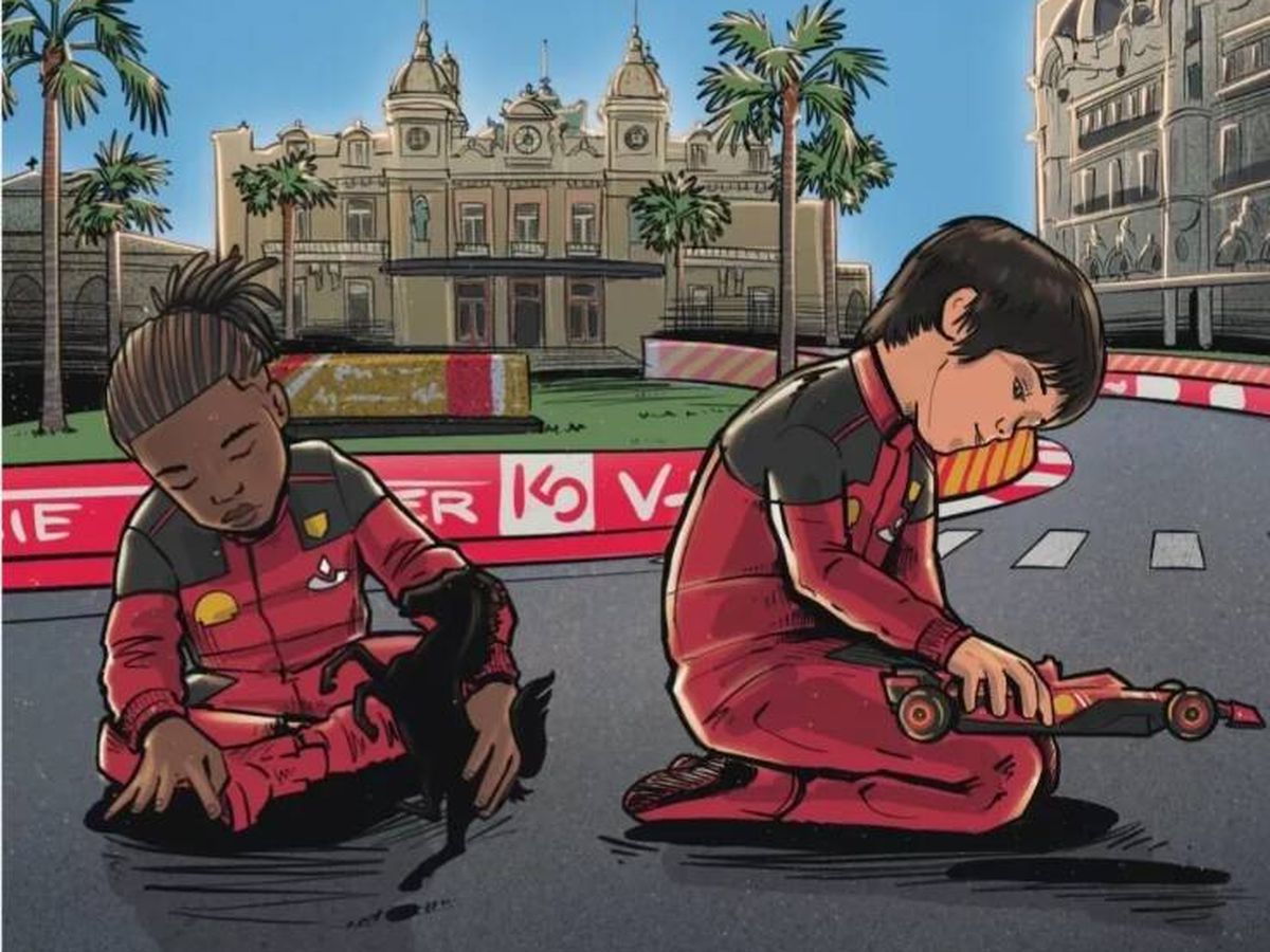Foto: La última falta de respeto a Carlos Sainz de una revista antes del GP de Mónaco.(The Monegasque)