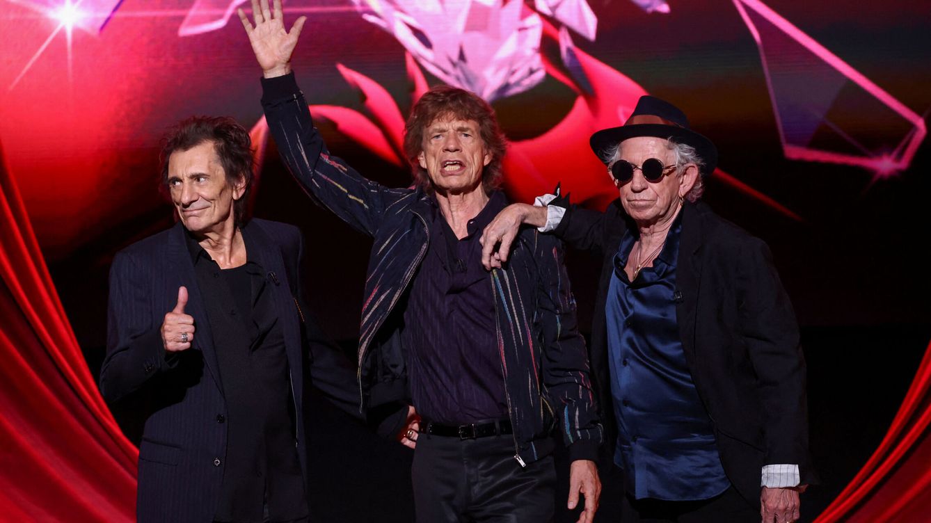 Foto: Los Rolling Stones, en el lanzamiento de su nuevo disco. (Reuters/Toby Melville)