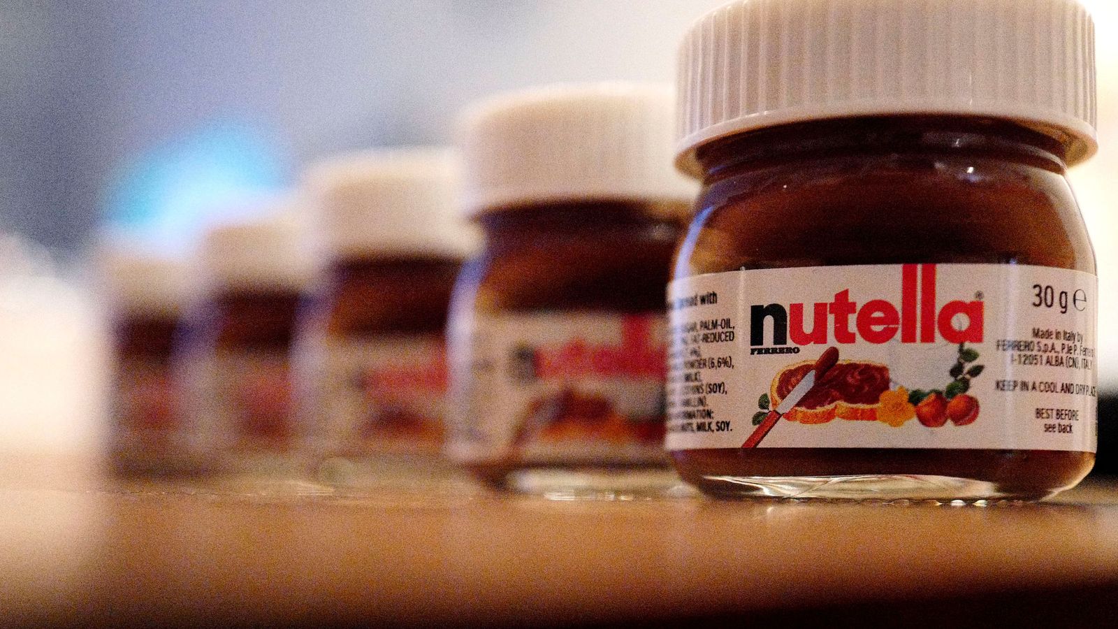 Foto: Botes de Nutella. (Reuters)