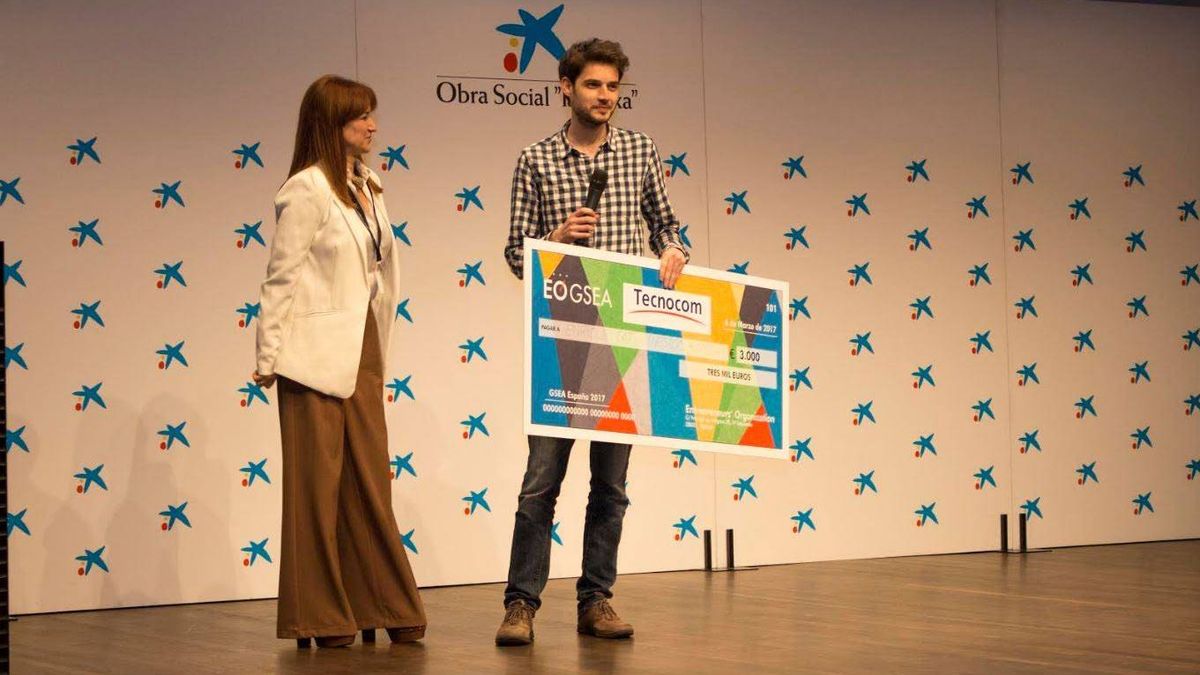 ​Este joven representará a España en el Mundial de universitarios emprendedores