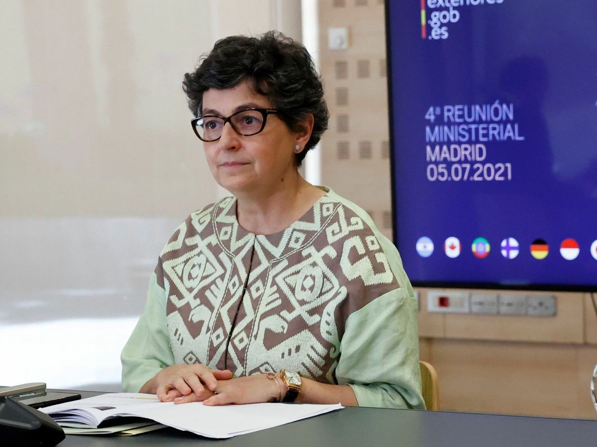 Foto:  La ministra de Exteriores, Arancha González Laya. (EFE)