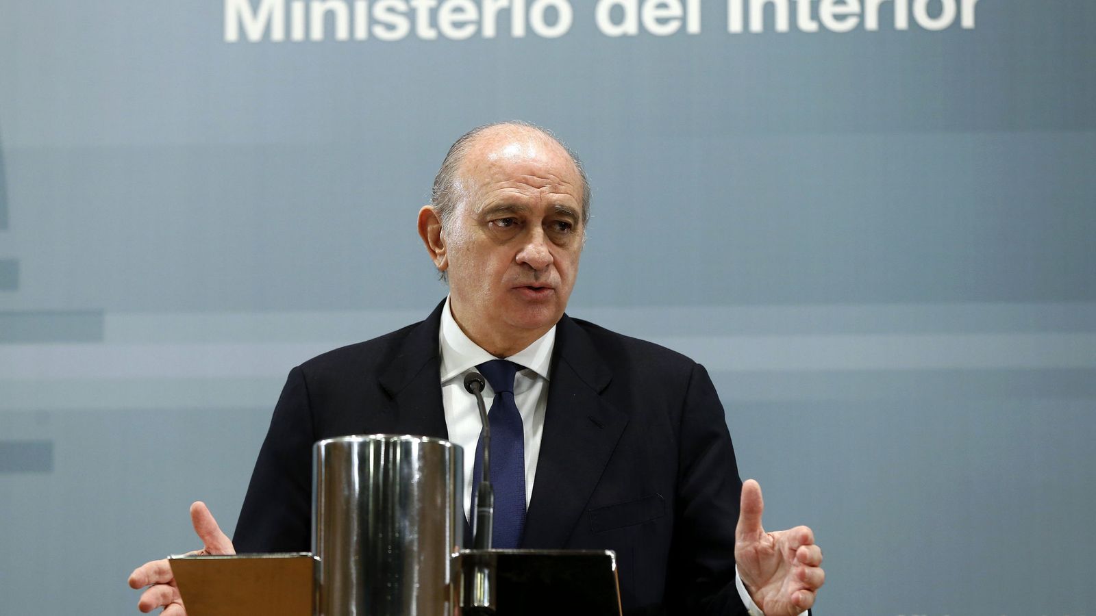 Foto: El ministro de Interior, Jorge Fernández Díaz. (EFE)